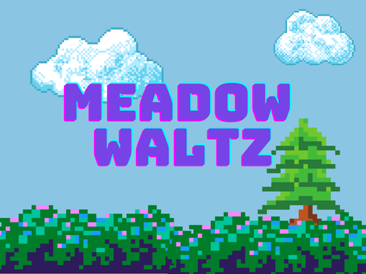 Meadow Waltz - Tulips, Cherry Blossom, Dandelion, Grass, Linens