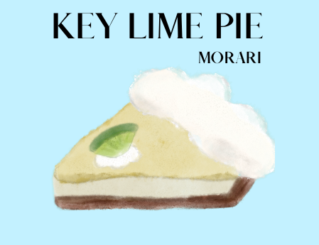 Key Lime Pie - Zesty Key Lime Custard, Fluffy Meringue, Graham Cracker Crust (NOT VEGAN)
