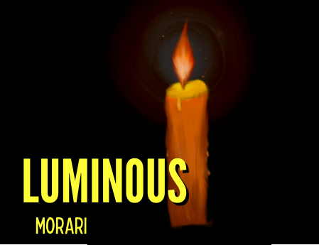 Luminous - Vanilla Beeswax Candle, Wisps of Smoke (NOT VEGAN)