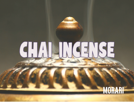 Chai Incense - Hot Metal, Chai Spices, Frankincense, Sweet Myrrh, Labdanum, Patchouli, Peru Balsam, Vanilla, Sandalwood