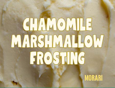 Chamomile Marshmallow Frosting - Chamomile, Marshmallows, Vanilla Frosting