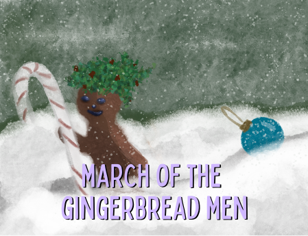 March of the Gingerbread Men - Gingerbread, Cold Air, Soft Woods, Cashmere