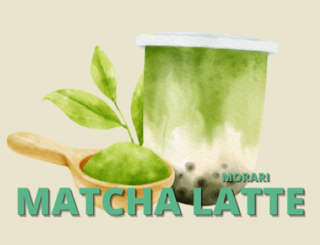 Matcha Latte - Matcha, Steamed Almond Milk
