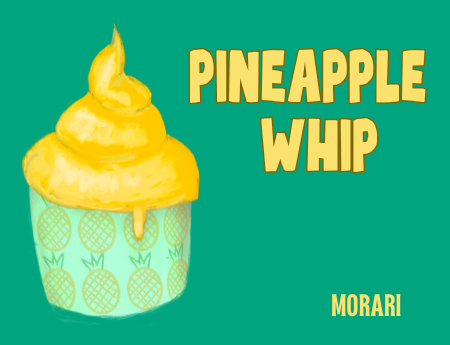 Pineapple Whip - Pineapple Juice, Vanilla Soft-Serve