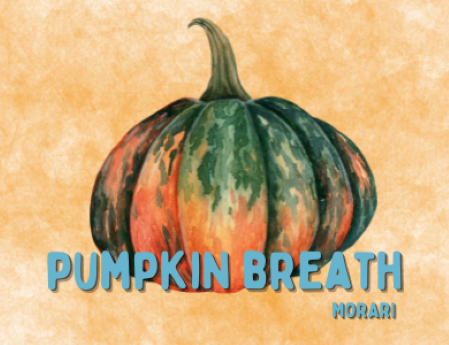 Pumpkin Breath - Spiced Pumpkin, Cashmere, Vanilla, Cognac