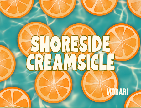 Shoreside Creamsicle (NOT VEGAN): A Half-Melted Creamsicle, Ambroxan, Seashells